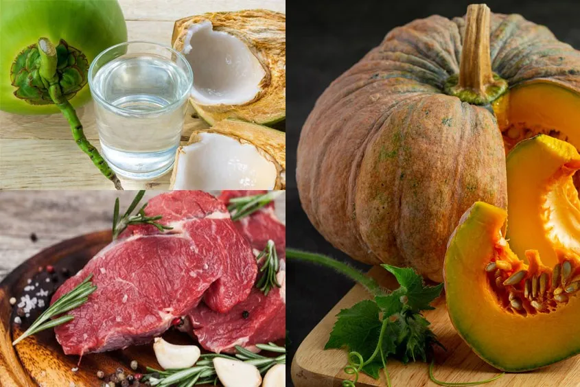 Súp thịt bò bí đỏ giàu vitamin A tốt cho thị lực