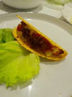 Tacos bò băm
