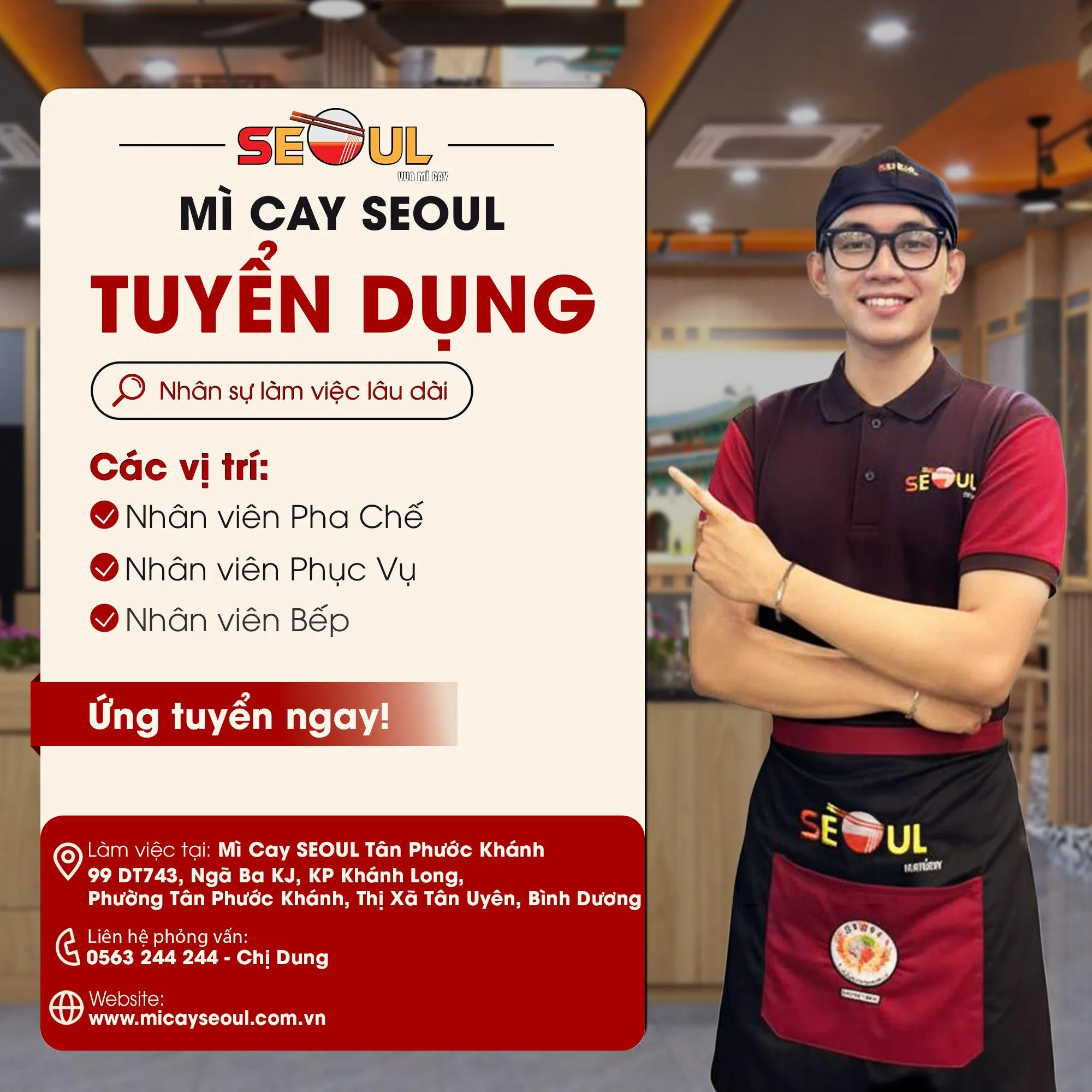 Tân Phước Khánh mở đợt tuyển dụng nhân sự lớn