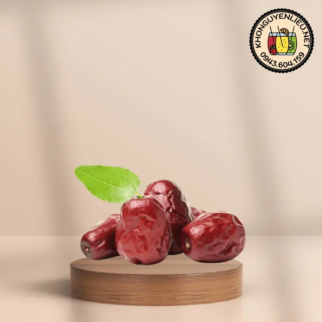 Táo đỏ khô nguyên quả (Lạng)