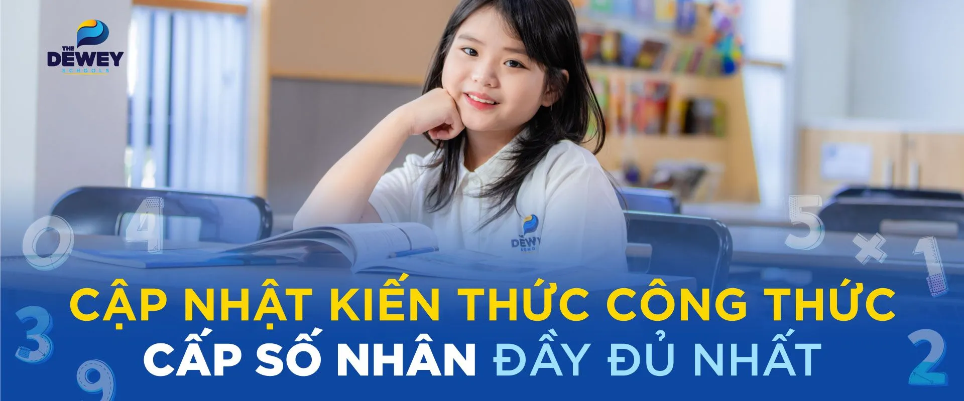Minh họa cấp số nhân với các số hạng tăng dần theo quy luật nhân