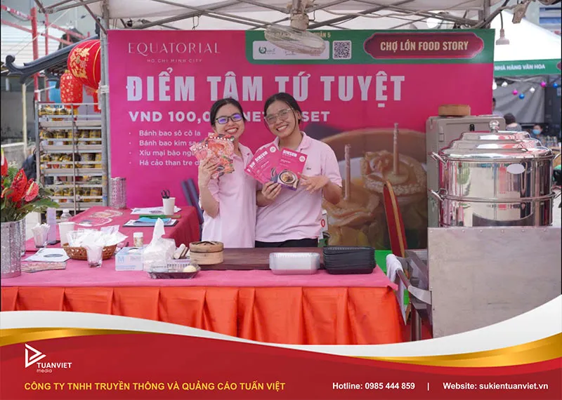 cách đặt tên gian hàng âm thực độc lạ, thu hút