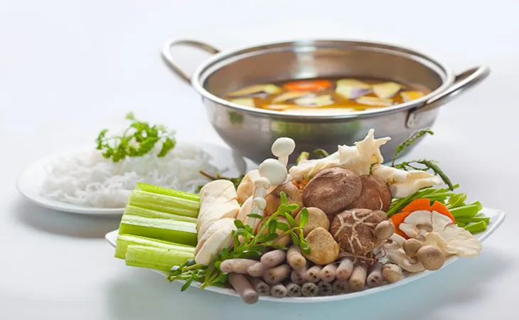 Lẩu nấm chay