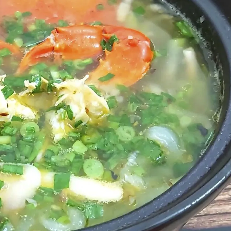 Canh cua bầu thơm ngon bổ dưỡng