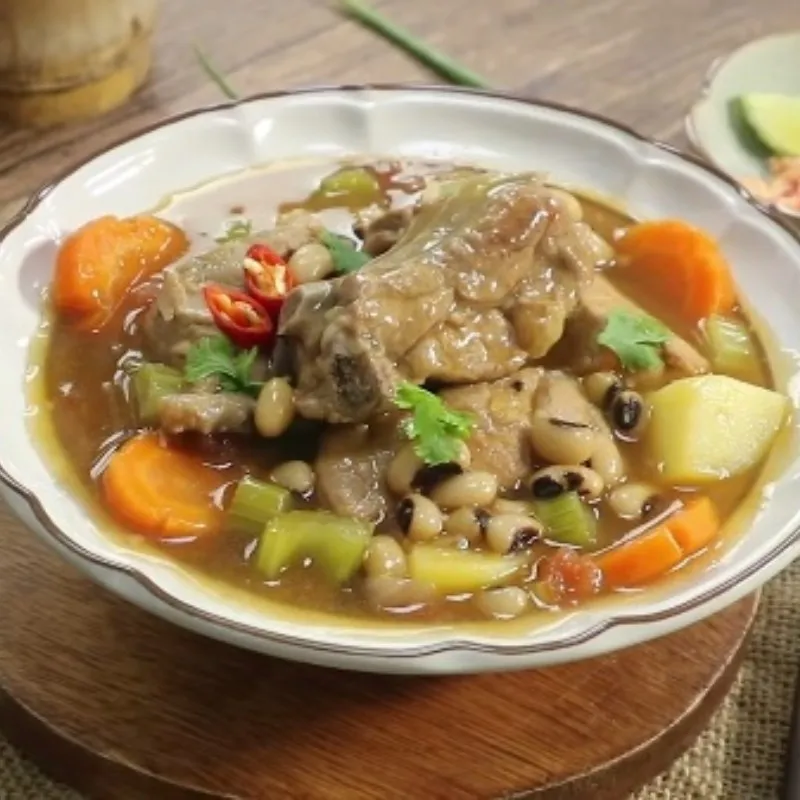 Bước 5 Thành phẩm Giò heo giả cầy