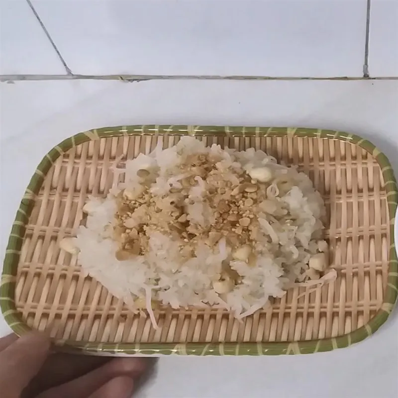 Bước 6 Thành phẩm Xôi dừa hạt sen