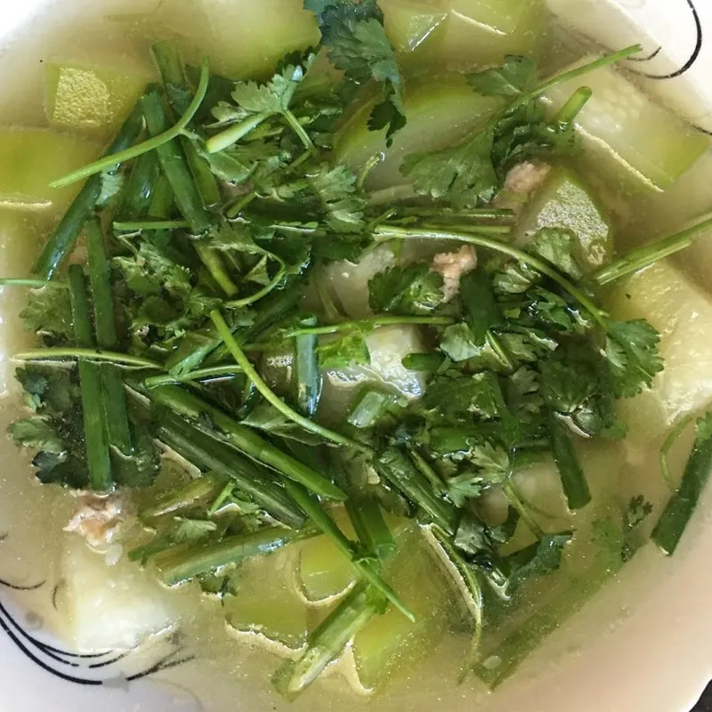 Bước 4 Thành phẩm Canh bí đao thịt băm