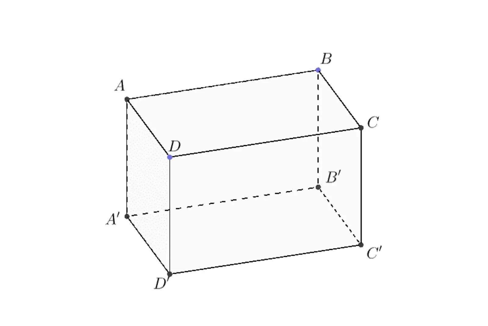 Thể tích hình hộp chữ nhật lớp 12