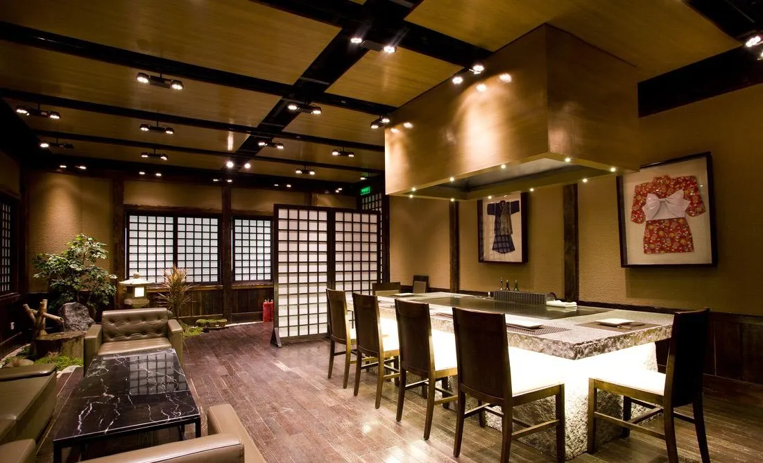 Nội thất nhà hàng Hàn Quốc