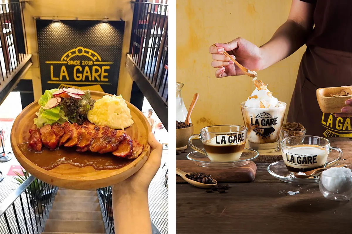 Món ăn được bài trí đẳng cấp