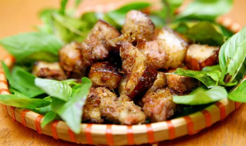 Thịt heo nướng riềng sả