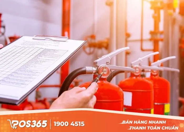 Cần chuẩn bị đầy đủ các thiết bị phòng cháy chữa cháy tại quán ăn