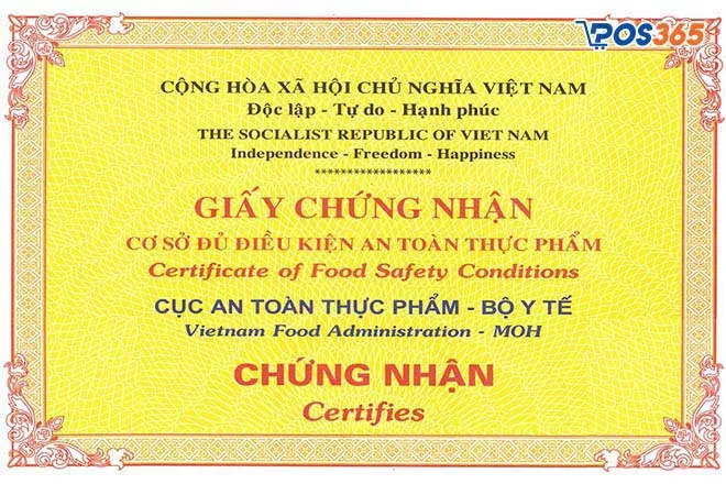 Đăng ký cấp giấy phép an toàn vệ sinh thực phẩm