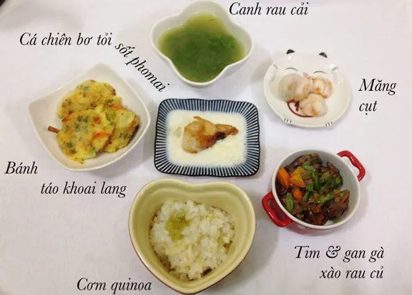 Thực đơn cho bé 1 tuổi đủ chất, trẻ biếng ăn, chậm tăng cân mấy cũng ham ăn chóng lớn - 4