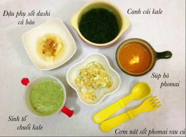 Thực đơn cho bé 1 tuổi đủ chất, trẻ biếng ăn, chậm tăng cân mấy cũng ham ăn chóng lớn - 7