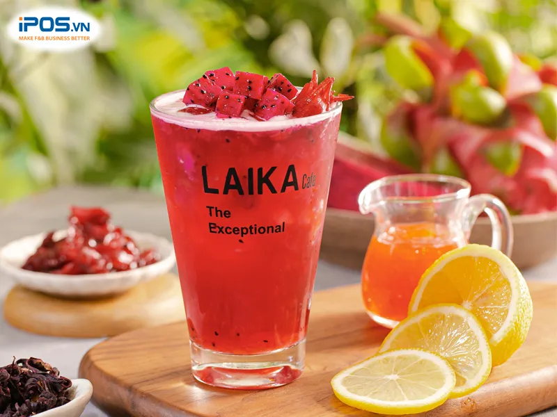 Trà Yuzu thanh mát tại LAIKA Cafe mang đậm hương vị Nhật Bản và Hàn Quốc