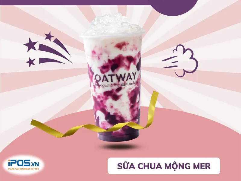 Sữa chua Mộng Mer từ Oatway Yogurt & Tea tốt cho sức khỏe