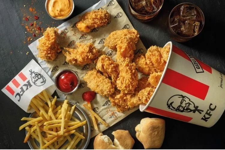 Gà rán KFC - thương hiệu gà rán nổi tiếng hàng đầu thế giới năm 2026