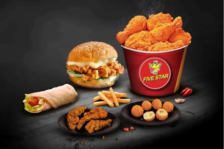 Mô hình gà rán Five Star mang đến sự tiện lợi và hương vị bình dân chất lượng