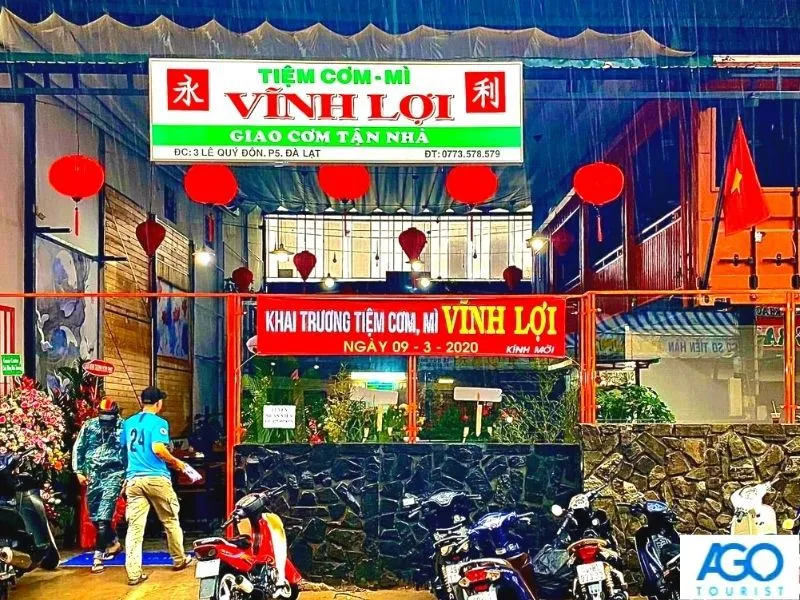 Tiệm mì Vĩnh Lợi Đà Lạt