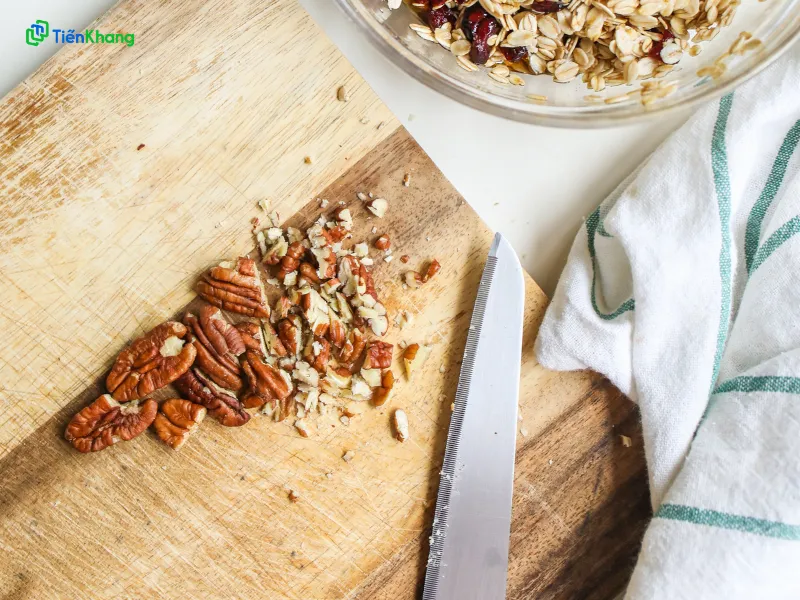 Sơ chế hạt dinh dưỡng giúp bánh có kết cấu hoàn hảo