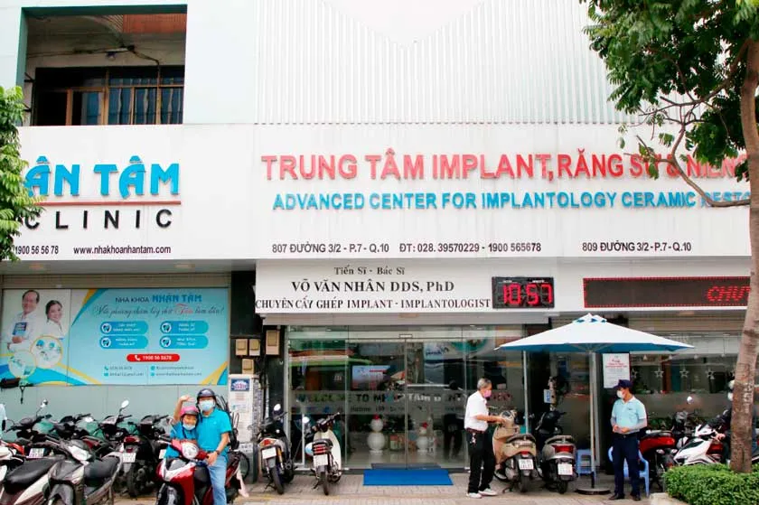 Không gian phòng khám nha khoa đáp ứng tiêu chuẩn vô trùng