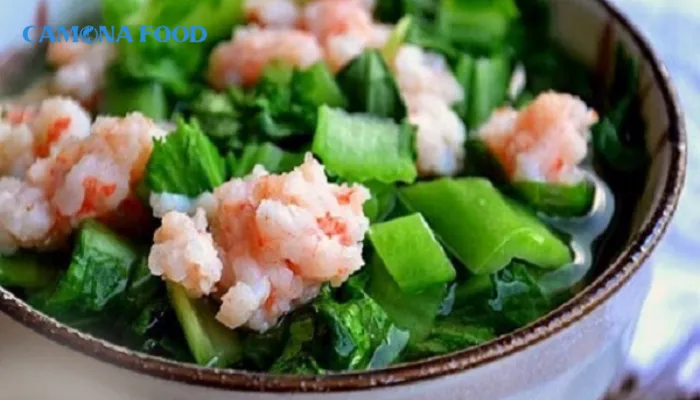 Tôm khô kết hợp đa dạng các loại rau củ nấu canh ngon