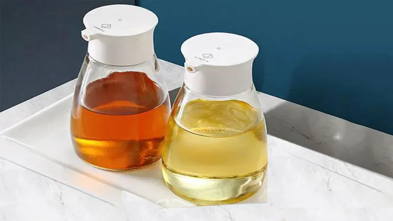 Lọ đựng gia vị có vòi lấy dầu tự động, thông minh