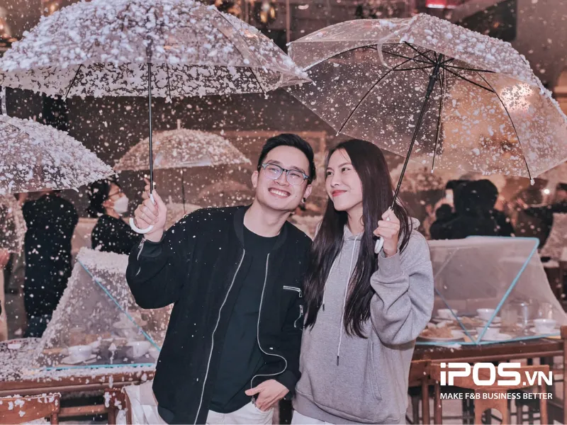 Màn tuyết rơi đặc sắc