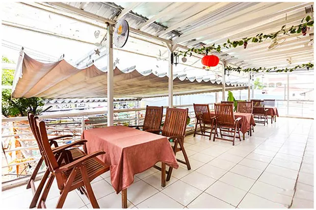 Khu vực sân vườn được nhiều gia đình lựa chọn cho tiệc sinh nhật