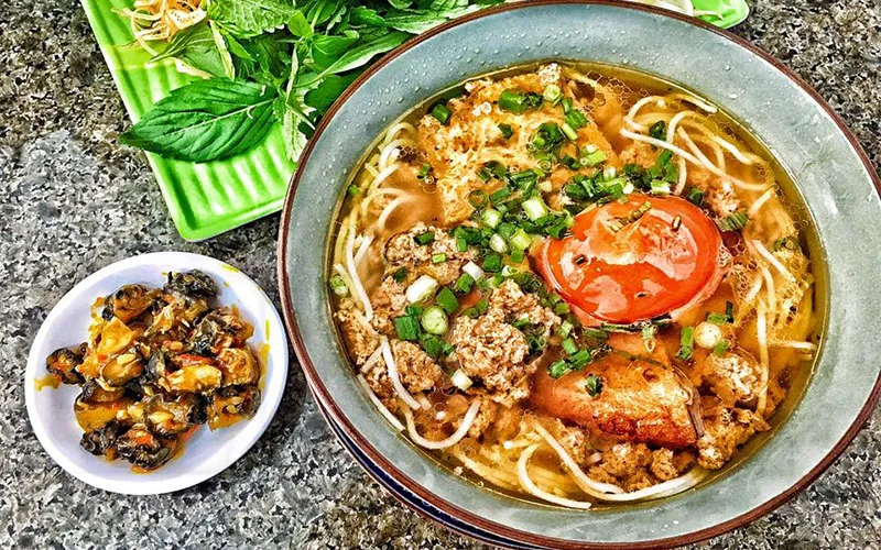 Bún riêu cua ốc Phan Rang đậm đà