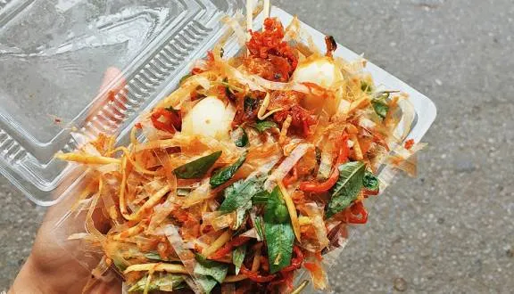 Bánh tráng trộn Mẹ Liễu