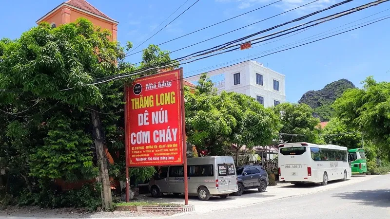 Nhà hàng Thăng Long phục vụ đặc sản dê núi