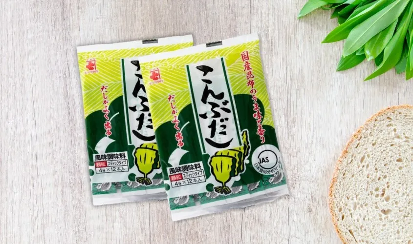 Hạt nêm Kaneshichi Konbu tảo gói 48g