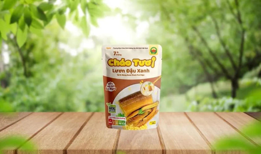 Cháo tươi Cây Thị vị lươn, đậu xanh gói 240g (từ 7 thán)