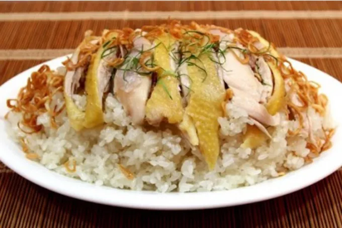 Thành phẩm xôi gà