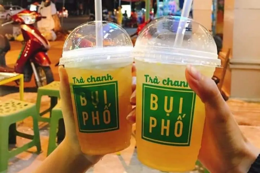 Quán trà chanh với tên độc đáo