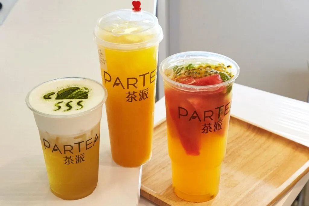 Trà sữa Parte - Chơi chữ sáng tạo