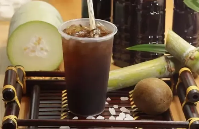 Nấu trà bí đao với la hán quả