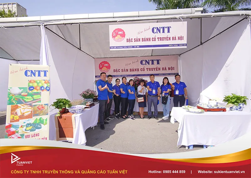 Cách sắp xếp menu khoa học tại gian hàng ẩm thực học sinh giúp khách dễ lựa chọn