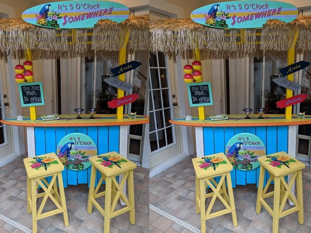 Trang trí gian hàng ẩm thực hiện đại