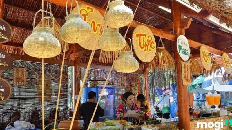 Gian hàng khác biệt với ý tưởng mới lạ