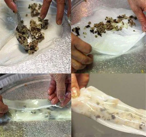 Kỹ thuật trải bánh cuốn mỏng đều trên chảo