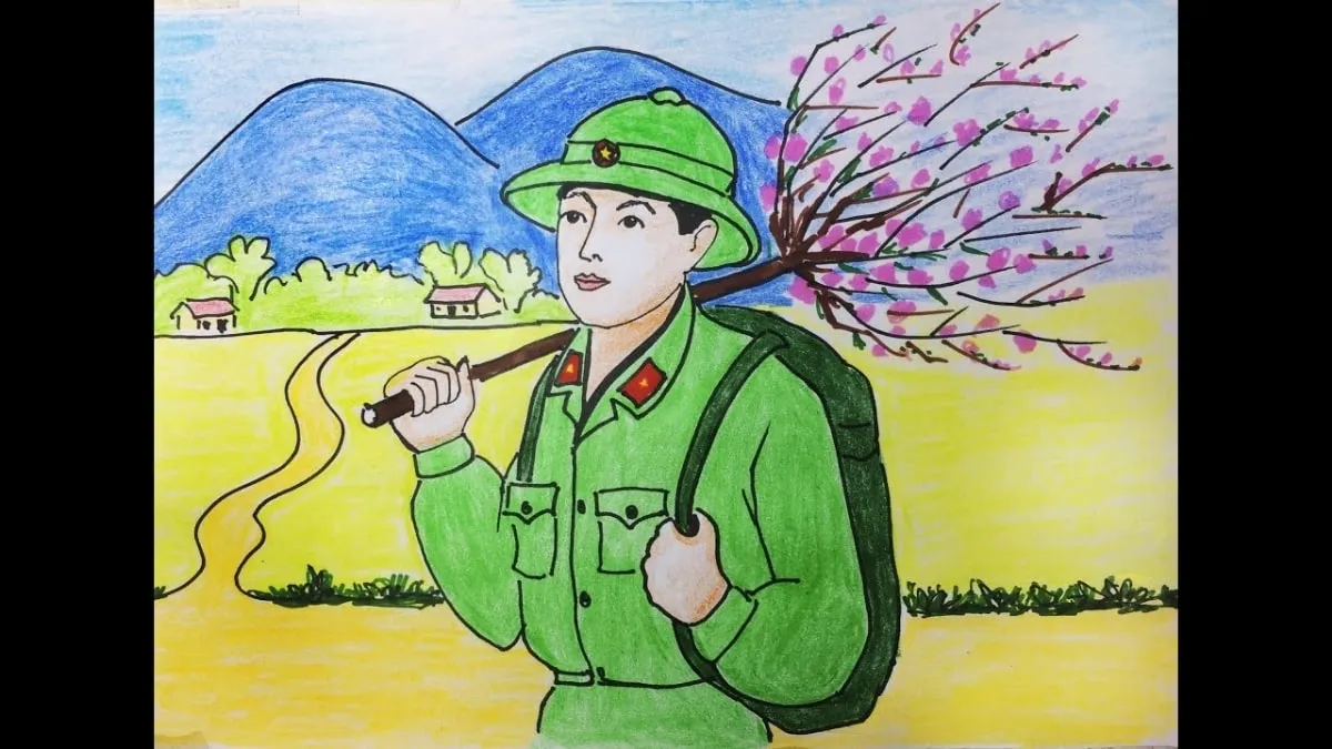 Mẫu 4: Đón Tết