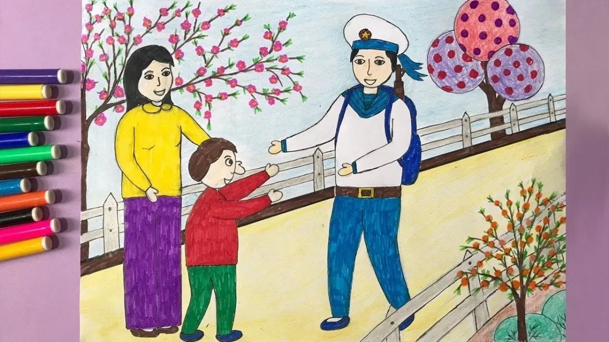 Mẫu 6: Đón Tết