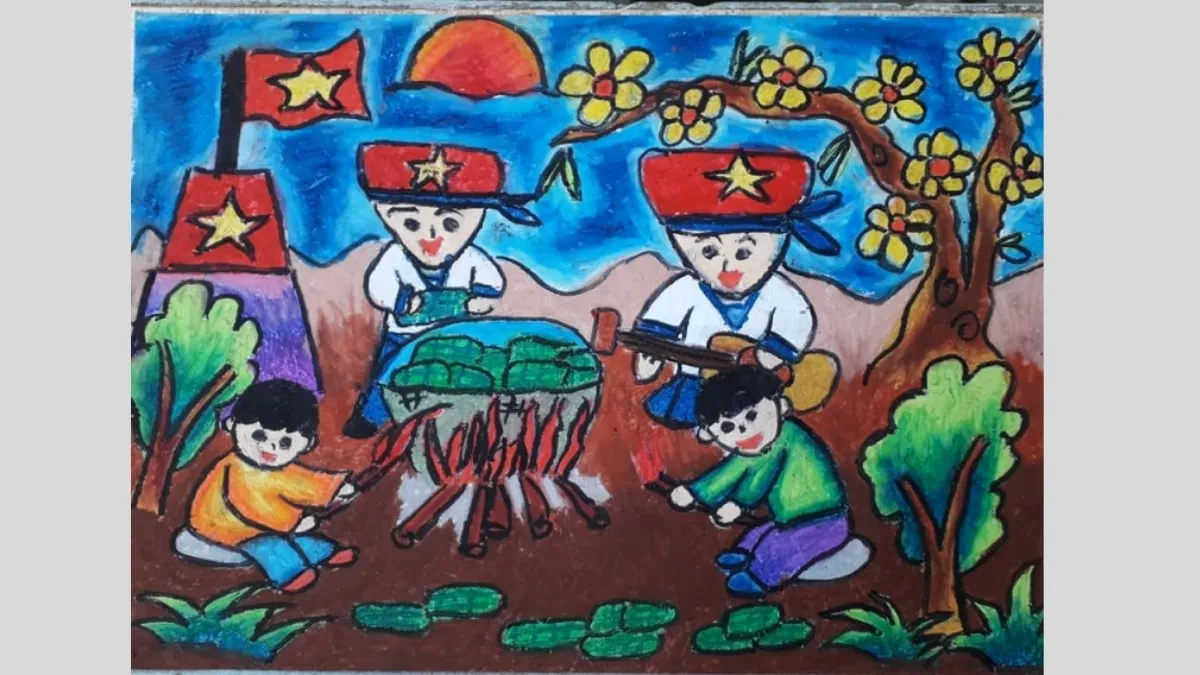 Mẫu 7: Đón Tết