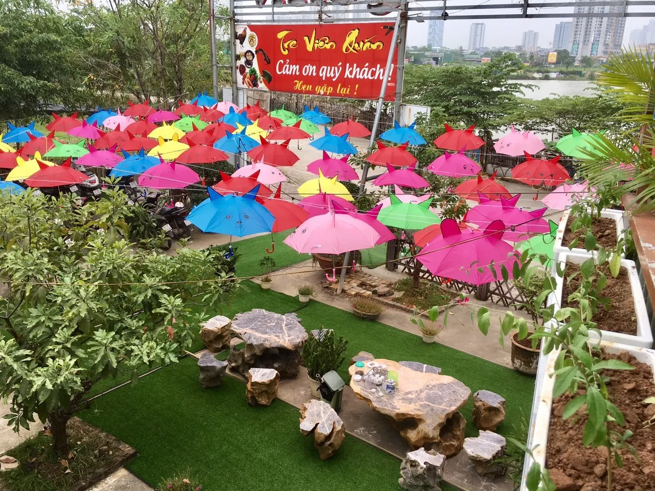 Không gian tại Tre Viên Quán