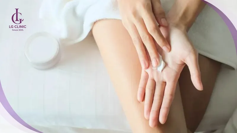 Ủ kem trên da 20-30 phút