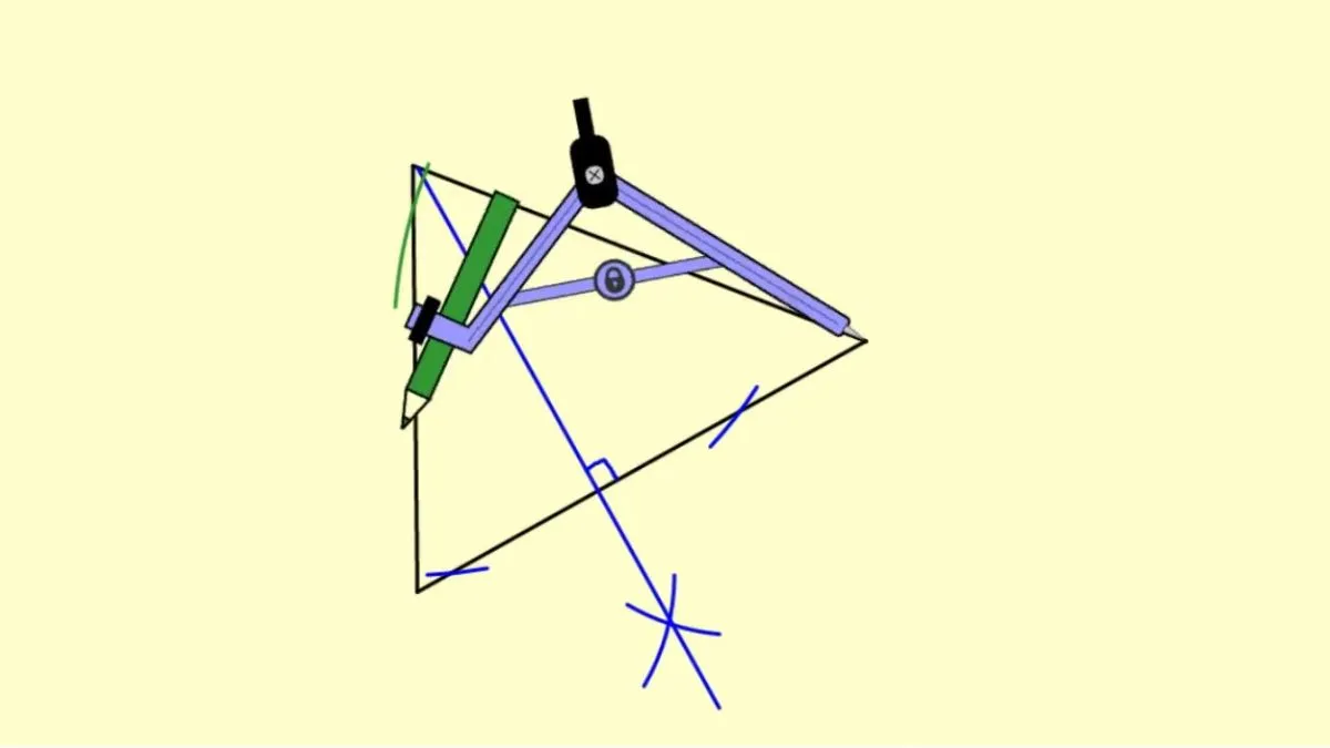 Hướng dẫn vẽ trực tâm chính xác