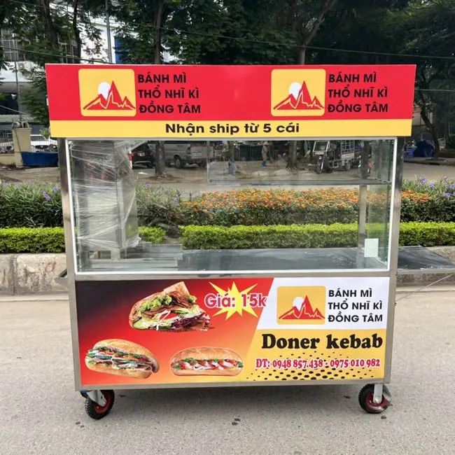 Tủ bán đồ ăn vặt